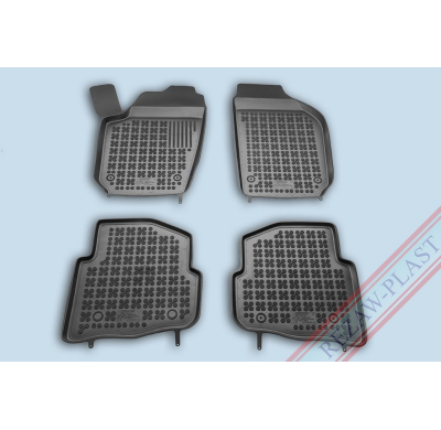 Alfombrillas Goma Negra Seat Cordoba 2002 - 2009 4-Piezas