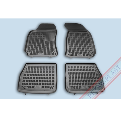 Alfombrillas Goma Negra Skoda Superb I  2001-2008  4-Piezas