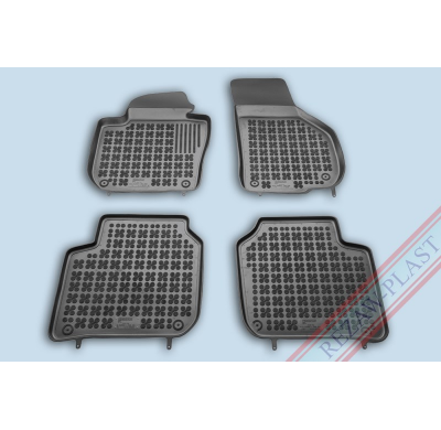 Alfombrillas Goma Negra Skoda Superb Ii 2008-2014 4-Piezas