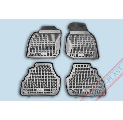 Alfombrillas Goma Negra Audi A6 05/1997-03/2004 4-Piezas