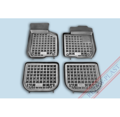 Alfombrillas Goma Negra Audi A3 I 1996 - 2006 4-Piezas