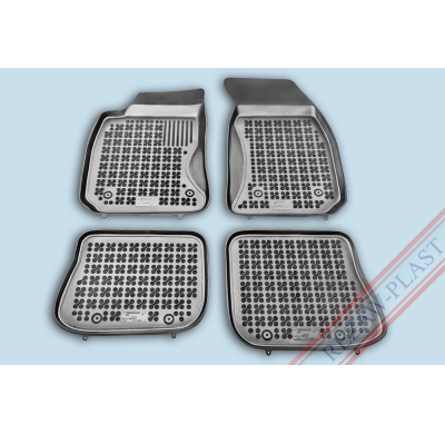 Alfombrillas Goma Negra Audi A4 1995-2001 4-Piezas