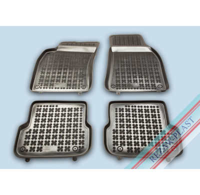 Alfombrillas Goma Negra Audi A6 Limousine/Sedan 2008 - 2011 4-Piezas