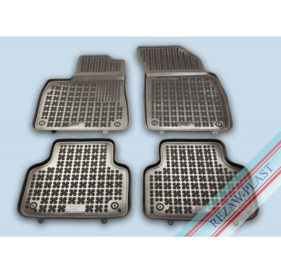 Alfombrillas Goma Negra Audi Q7 7 Asientos Desde 2015 4-Piezas