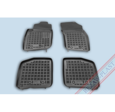 Alfombrillas Goma Negra Volvo V40 1995 - 02/2004 4-Piezas