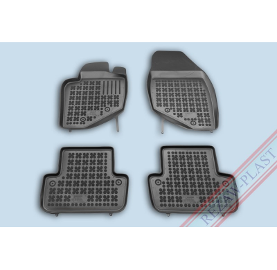 Alfombrillas Goma Negra Volvo V70 1999-2007 4-Piezas