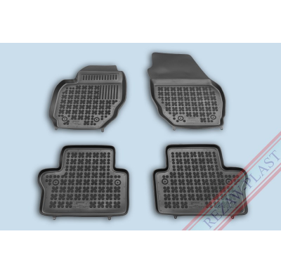 Alfombrillas Goma Negra Volvo Xc70 Iii Desde 2007 4-Piezas