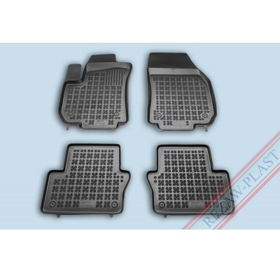 Alfombrillas Goma Negra Opel Zafira B Desde 07/2005 4-Piezas