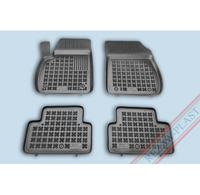 Alfombrillas Goma Negra Opel Zafira Tourer C Desde 2012 4-Piezas