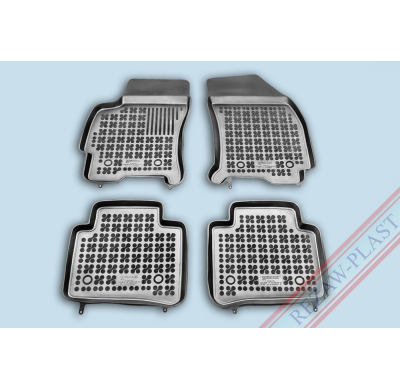 Alfombrillas Goma Negra Ford Mondeo Iii 11/2000-05/2007 4-Piezas
