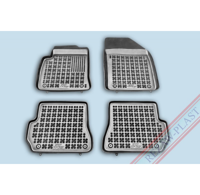 Alfombrillas Goma Negra Ford Fusion I Desde 11/2005 Facelifting 4-Piezas