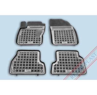 Alfombrillas Goma Negra Ford Focus Ii 11/2004 - 2011 4-Piezas