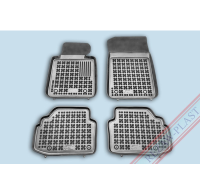 Alfombrillas Goma Negra Bmw 3  (E92) Coupe Desde 2007 4-Piezas