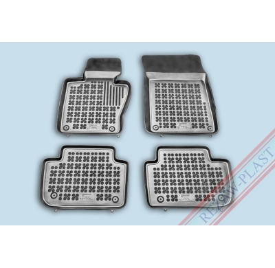 Alfombrillas Goma Negra Bmw X3  (E83)  2004 - 2010 4-Piezas
