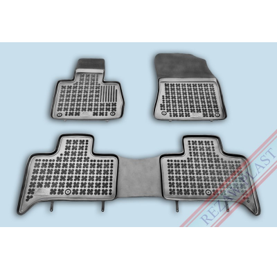 Alfombrillas Goma Negra Bmw X5  (E53)  2000-2006 3-Piezas