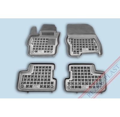 Alfombrillas Goma Negra Mazda 3 Ii 2003  2013,  Con Extintor De Fuegos 4-Piezas