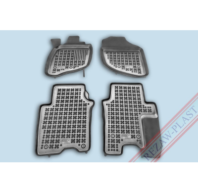 Alfombrillas Goma Negra Honda City Iv 2002-2008 4-Piezas