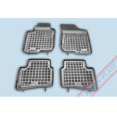 Alfombrillas Goma Negra Kia Cee'd  2007-2012 4-Piezas