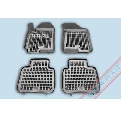 Alfombrillas Goma Negra Kia Cerato 2004-2008 4-Piezas
