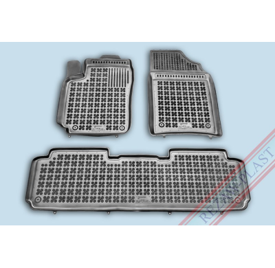 Alfombrillas Goma Negra Citroen Xsara Picasso 2000 - 2010 3-Piezas