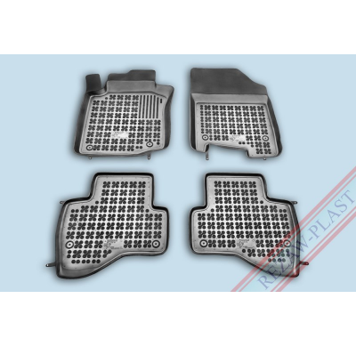 Alfombrillas Goma Negra Citroen C1  Desde 11/2008 4-Piezas