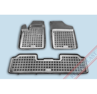 Alfombrillas Goma Negra Citroen Berlingo I 1997-2008 3-Piezas