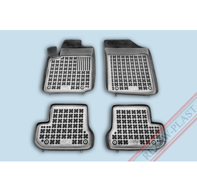 Alfombrillas Goma Negra Citroen C2 Desde 2003  4-Piezas