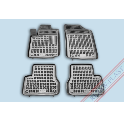 Alfombrillas Goma Negra Citroen C3  2002-2009  4-Piezas