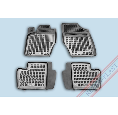 Alfombrillas Goma Negra Citroen C4  2004-2010  4-Piezas