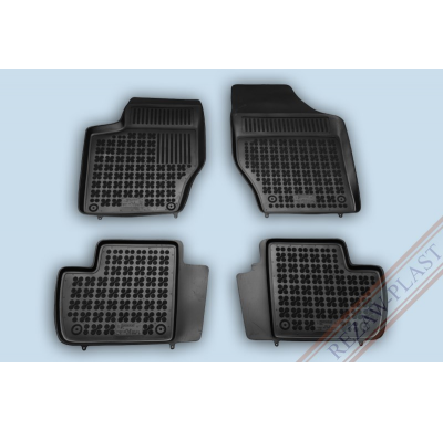 Alfombrillas Goma Negra Peugeot 308  2007-2013 4-Piezas