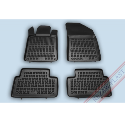 Alfombrillas Goma Negra Peugeot 508rxh (Hybrid) Desde 2012 4-Piezas