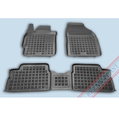 Alfombrillas Goma Negra Toyota Auris 02/2007-2012toyota Auris 02/2007-2012toyota Auris 02/2007-2012 3-Piezas