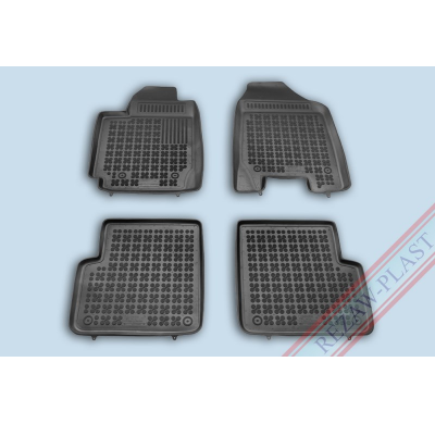 Alfombrillas Goma Negra Toyota Corolla 12/2000-09/2006 Con Extintor De Fuegos 4-Piezas