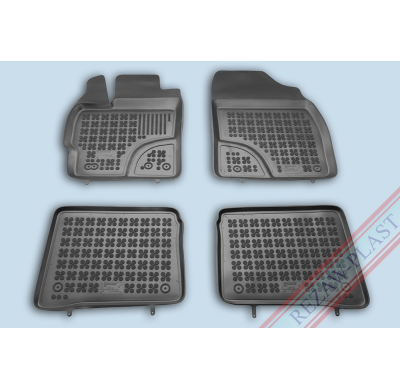 Alfombrillas Goma Negra Toyota Prius Iii Facelift Desde 2010 4-Piezas