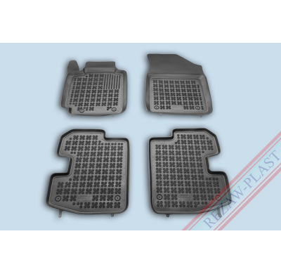 Alfombrillas Goma Negra Toyota Yaris 3p 1998 - 2005 4-Piezas