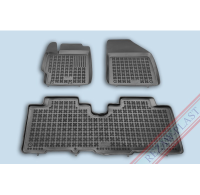 Alfombrillas Goma Negra Toyota Verso S Desde 2010 3-Piezas