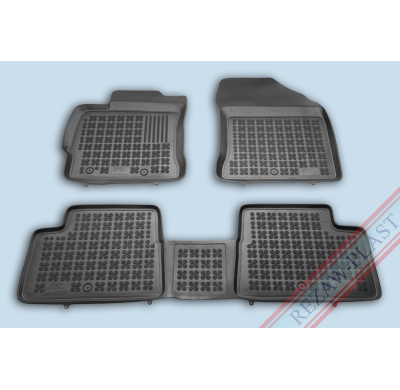 Alfombrillas Goma Negra Toyota Auris Ii Desde 2012 3-Piezas