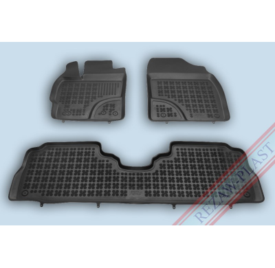 Alfombrillas Goma Negra Toyota Prius + Desde  2011 3-Piezas