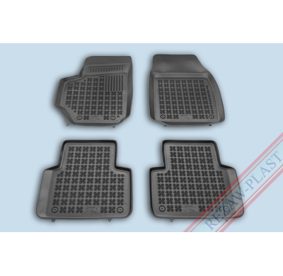 Alfombrillas Goma Negra Fiat Croma Ii Desde 2005 4-Piezas