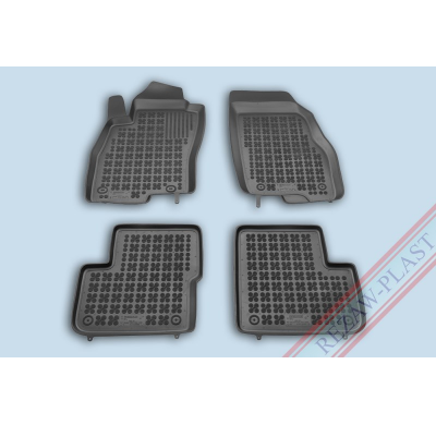 Alfombrillas Goma Negra Fiat Grande Punto Desde 2005 4-Piezas