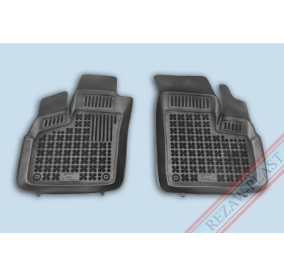Alfombrillas Goma Negra Fiat Doblo 2006-2010 2-Piezas