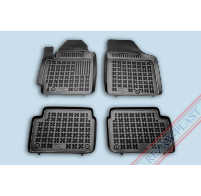 Alfombrillas Goma Negra Hyundai I10 2007-2014 4-Piezas
