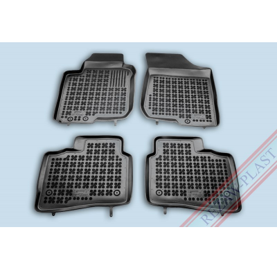 Alfombrillas Goma Negra Hyundai I30cw 2009-2012 4-Piezas