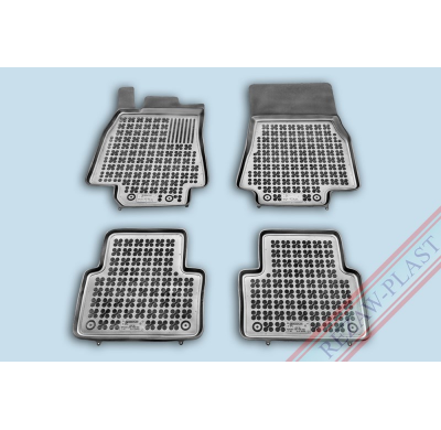 Alfombrillas Goma Negra Mercedes W169 A-Clase  2004  2012 4-Piezas