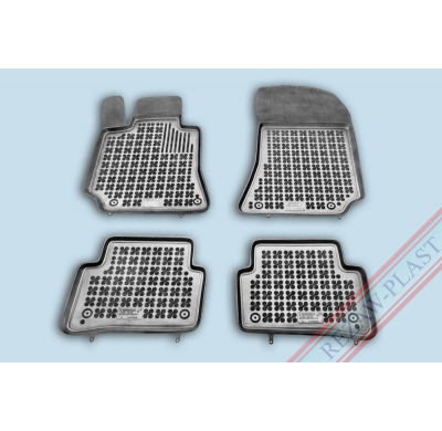 Alfombrillas Goma Negra Mercedes W218 Ii Cls-Clase Desde 2011 4-Piezas