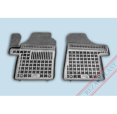 Alfombrillas Goma Negra Mercedes Vito Ii Desde 2003,Delante, Con Refuerzo En Lado Conductor 2-Piezas