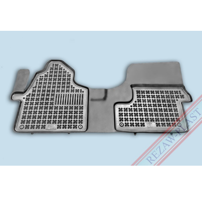 Alfombrillas Goma Negra Mercedes Sprinter Ii Desde 2006. Delante, Con Refuerzo En Lado Conductor 1-Piezas