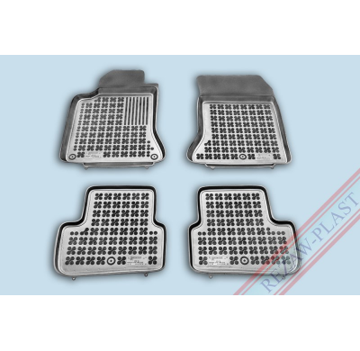 Alfombrillas Goma Negra Mercedes W176 A-Clase Desde 2012 4-Piezas