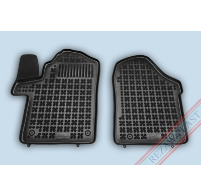 Alfombrillas Goma Negra Mercedes Vito Iii,Desde 2014,Delante, Con Refuerzo En Lado Conductor 2-Piezas