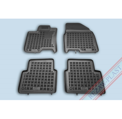 Alfombrillas Goma Negra Nissan Qashqai+2 Desde 2008 4-Piezas